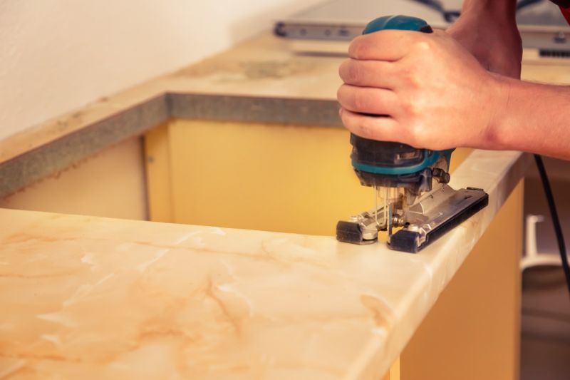 Local Wood Countertop Installation pros at work