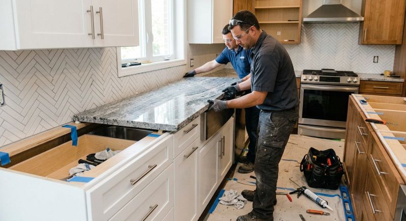 Countertop Renovation in Santa Rosa, CA